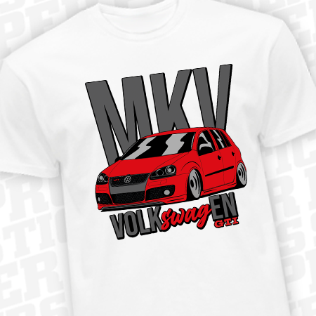 VOLKswagEN GOLF MK5 GTi - koszulka